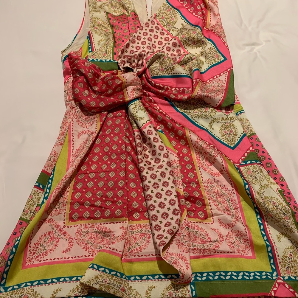 Absolutely stunning silky Zara summer dress XL must have for summer, trendy!